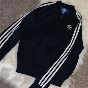 Navy blue Men’s size small adidas zip up